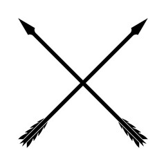  Crossed arrows