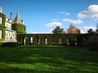 Chateau de la Hulpe is one of the most beautiful places to walk in Belgium.