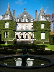 Chateau de la Hulpe is one of the most beautiful places to walk in Belgium.