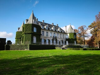 Chateau de la Hulpe is one of the most beautiful places to walk in Belgium.
