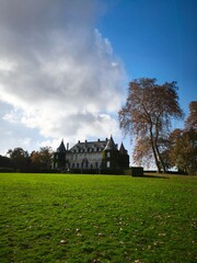 Chateau de la Hulpe is one of the most beautiful places to walk in Belgium.