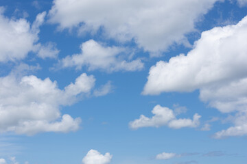 blue sky with clouds