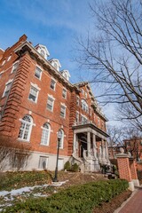 Lancaster City on a Winter Day, Pennsylvania