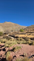 Pueblo de Caspalá y camino para llegar en la Provincia de Jujuy