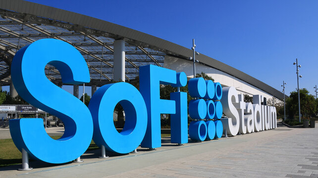 Inglewood, California &ndash; October 24, 2025: SoFi Stadium, iconic sports and entertainment venue at 1001 Stadium Dr, Inglewood, in the Los Angeles metropolitan area