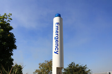 Emergency Call Pole Station