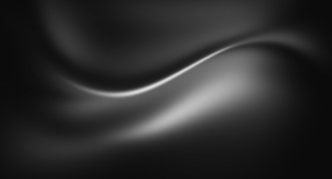 abstract black color with beautiful curved lines