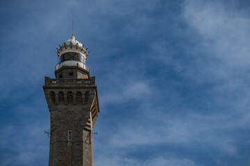 Fototapeta premium Eckmühl lighthouse in Finistère, Bretagne France
