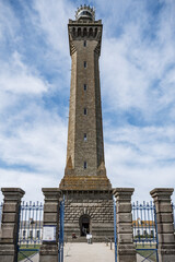 Eckmühl lighthouse in Finistère, Bretagne France