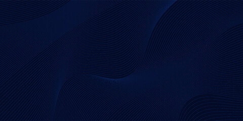 Premium background design with diagonal dark blue line pattern. Vector horizontal template for digital lux business banner, contemporary formal invitation, luxury voucher, prestigious gift certificate
