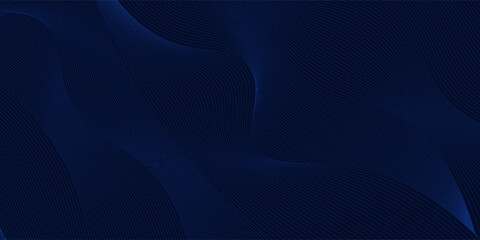 Premium background design with diagonal dark blue line pattern. Vector horizontal template for digital lux business banner, contemporary formal invitation, luxury voucher, prestigious gift certificate