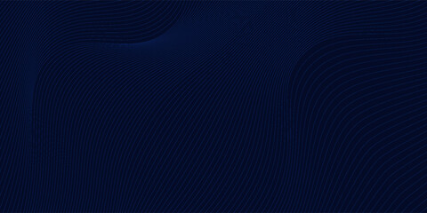Premium background design with diagonal dark blue line pattern. Vector horizontal template for digital lux business banner, contemporary formal invitation, luxury voucher, prestigious gift certificate