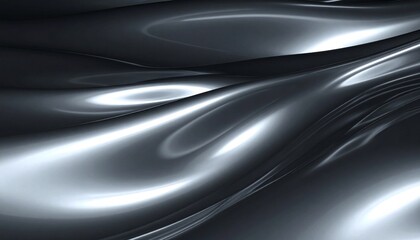 ダークグレーの金属質感に柔らかな光の筋と反射が広がる抽象的なバーチャルテクスチャ。
未来的で洗練された印象を持ち、テクノロジーやデザイン演出に最適。