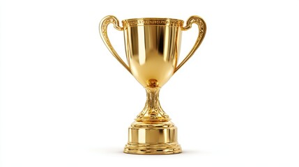 Golden trophy