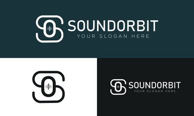 SO Initial letter logo design vector illustration for couple, wedding, and business
