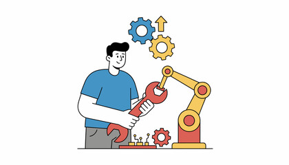 A person participating in a handson workshop reinforcing the idea of gaining practical experience to bolster career readiness.