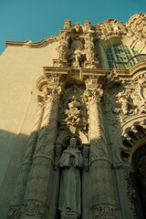 Beautiful spanish influence architecture Musem of Us at Balboa Park, San Diego, California 