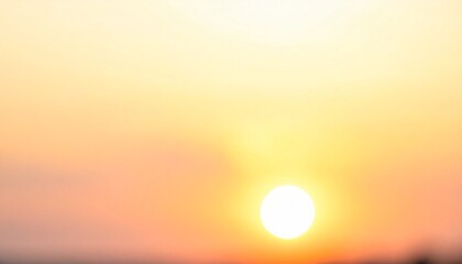 Obraz premium Bright Rising Sun Energy Dawn Glowing Light Abstract Sunshine Sky Warm Nature