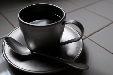 一杯のーコーヒー