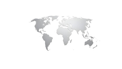 Vector illustration of the blue Earth globe showing continents like Europe, Asia, and America, perfect for a global travel or business map design