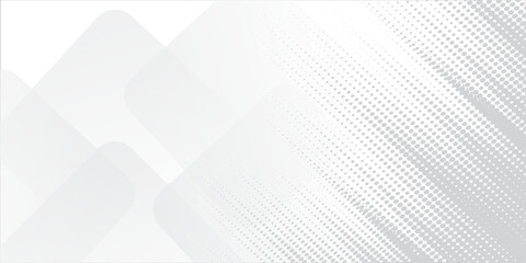 Minimalist White Background with Geometric Shapes and Subtle Dots for Modern Designs and Presentations, Creating a Clean and Professional Look