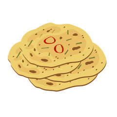Bindaetteok food vector