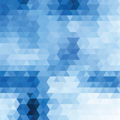 blue triangles background. Modern illustration. Polygonal style. eps 10