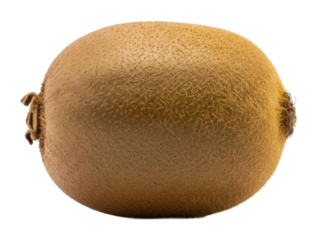 Golden kiwi fruit display market stall food natural isolated on transparent background