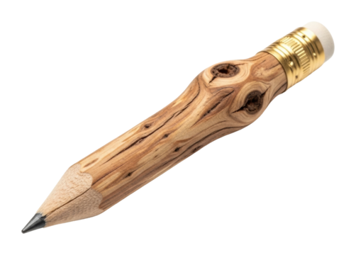 Creative writing tool home office object minimalist isolated on transparent background