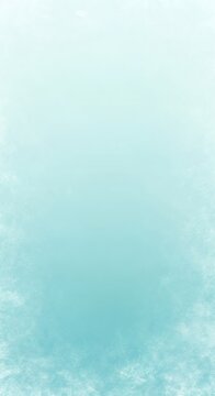 Smooth light blue to turquoise gradient background with soft, textured brush strokes. Serene abstract design for winter holiday use, or New Year.