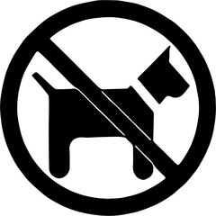 no dogs allowed sign,no pet, no dog allowed sign. printable transparent vector