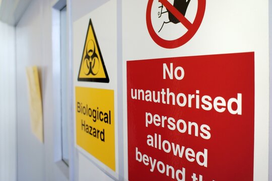 Biological Hazard Materials Background 