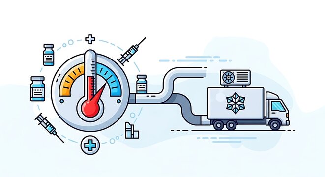 Smart cold chain logistics monitoring with mobile alerts and cargo tracking
