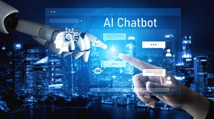 AI enhances chatbot interface by streamlining chatbot, communication, and AI support into one...