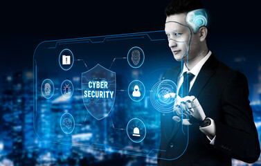 AI driven cyber security services for digital data protection and threat prevention. An AI system for network monitoring and malware detection. Motif