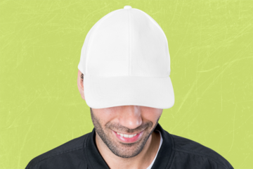 Baseball cap png transparent mockup