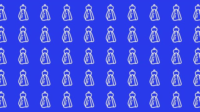 Repeating pattern of our lady of fatima suitable for religious designs, backgrounds, print materials, textiles, and spiritualthemed projects.