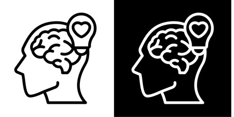 Emotional Intelligence  Icon Set White Mix Style Collection
