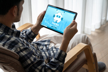 Chatbot software application for modish online business that automatically reply to customer questions