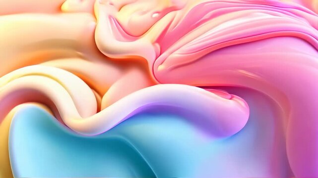 Pastel smooth fluid gradient texture