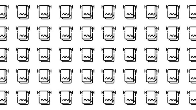 Ideal for bathroom product catalogs, home decor blogs, or household organization infographics. Modern and minimalist towel icon design.