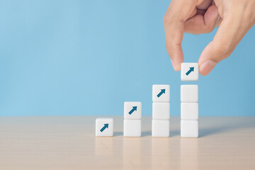 Business concept growth process