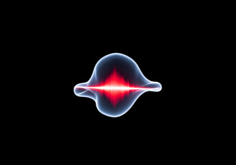 Light effects in glitch flash waves