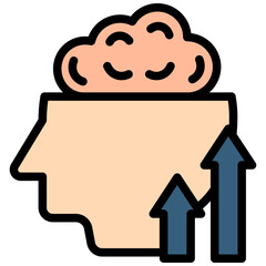 Open Mind Mini Illustration Icon. Use For Modern Concept, Print, Ui, Ux Kit, Web And App Development. Vector Related To Business Finance, Management And More