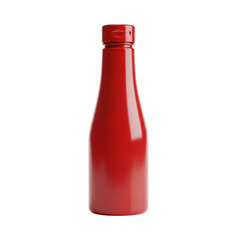 Tomato Condiment Bottle Isolated for Food Presentation
