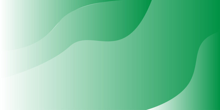 Abstract green wave pattern vector illustration for modern business card design backdrop