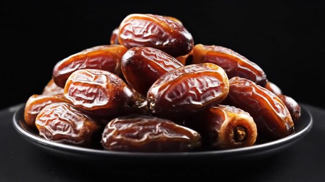 Delicious Dates A CloseUp Look at a Nutritious Treat.