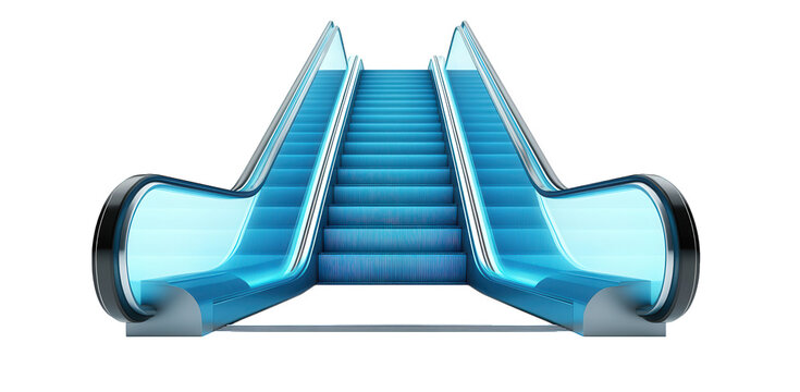 Elevator isolated on transparent background, a modern marvel of engineering, stands ready to transport people between floors, a symbol of convenience and accessibility