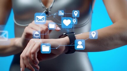 Interactive Wearable Technology: The Future of Digital Communication and Smart Devices - Powered by Adobe