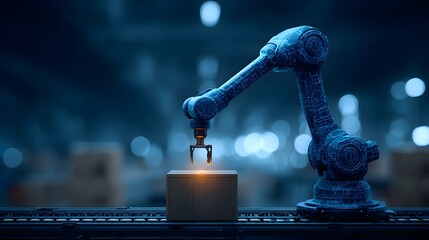 Smart AI interface managing business operations, reducing workflow costs and enhancing quality control through automation and real-time system analytics jpg